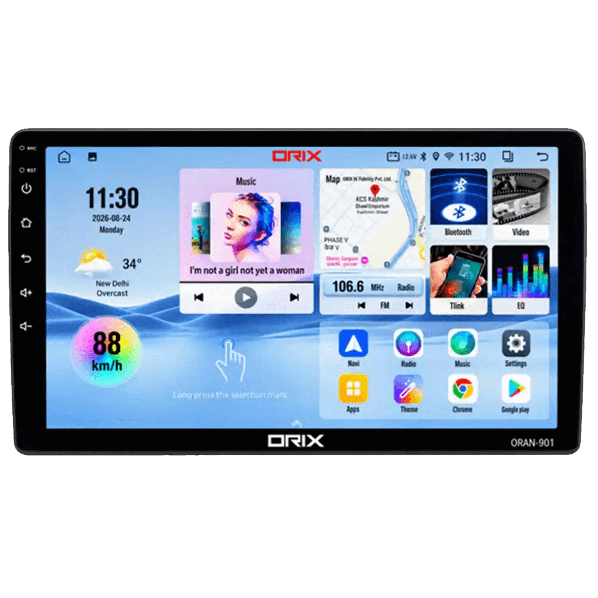 Android Car Multimedia Player (ORAN-901)